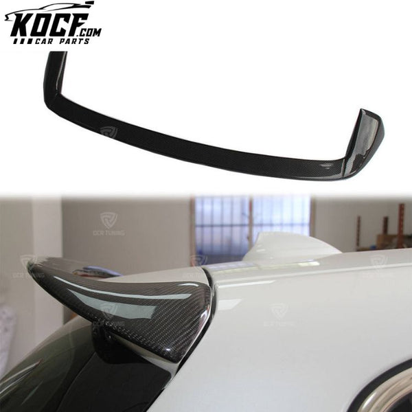 AC Style Spoiler for BMW F20 2012 - 2017 1 Series 116i 120i 118i M135i Carbon Fiber Rear Roof / Top Spoiler