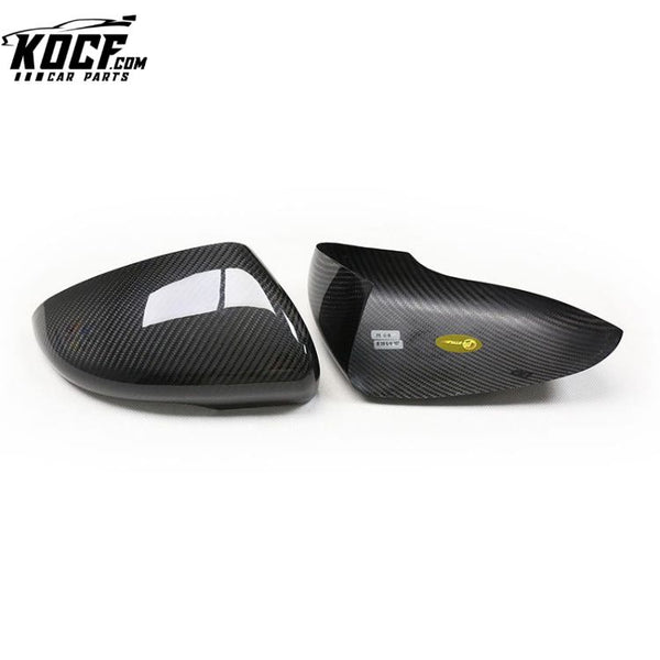 Add on Dry Carbon For Volkswagen VW Golf 6 GTI R20 /Golf MK6 Touran Carbon Fiber Side Rearview Mirror Covers