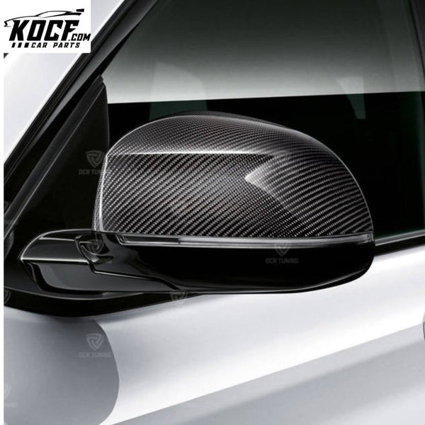 Replacement Style Carbon Fiber Mirror Cover For BMW X3 G01 X4 G02 X5 G05 X6 G06 X7 G07 2018+ Sideview Mirror Casing