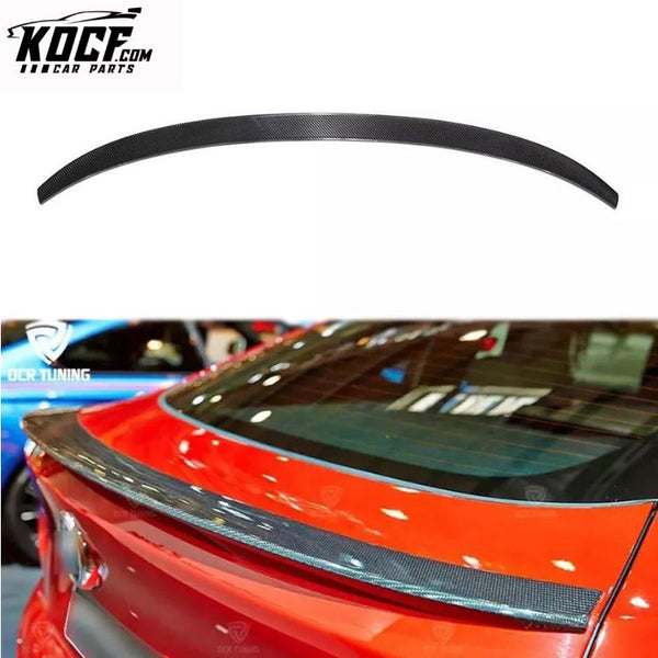 Carbon Fiber Rear Roof Trunk Car spoiler For BMW X4 F26 P Style Spoilers Lip