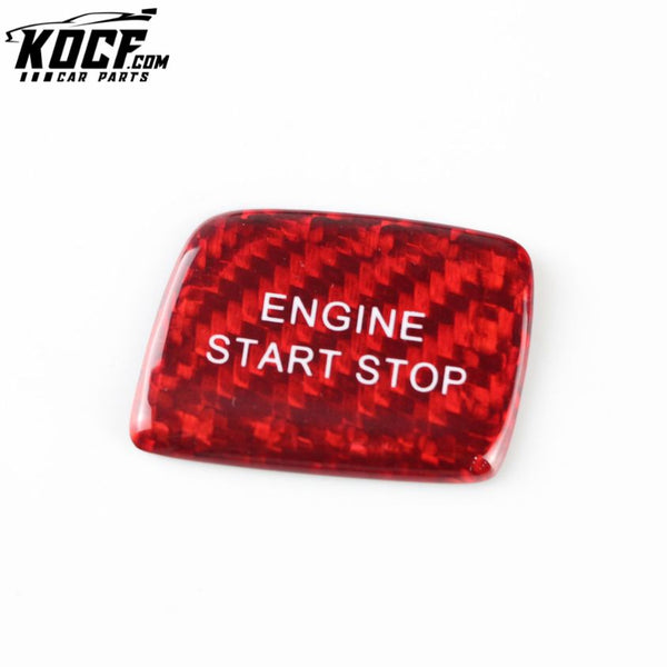 ES-029 For Chevrolet Camaro Carbon Fiber Start Stop Button 3k Carbon Fiber Drop shipping