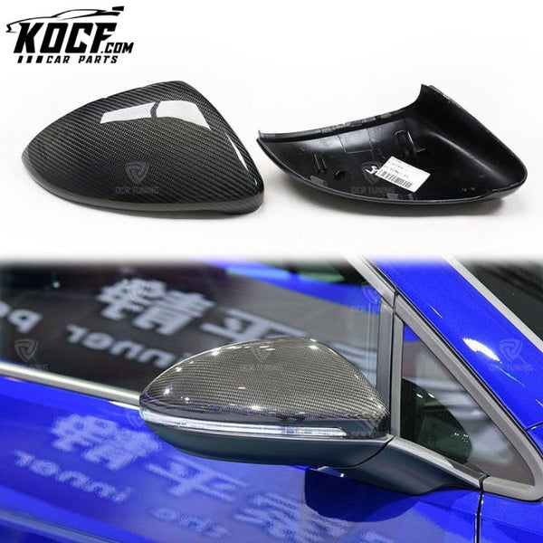 For Volkswagen VW Golf 7 Mk7 R GTI Carbon Fiber Rear View Mirror Cover 2013-2018 Side Mirror Housing Shell