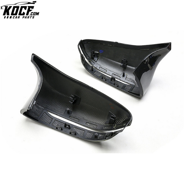 For BMW M5 M8 F90 M5 F91 F92 M8 Dry Carbon Fiber Replacement Car FULL REAL Carbon Fiber Rearview Mirror Cover