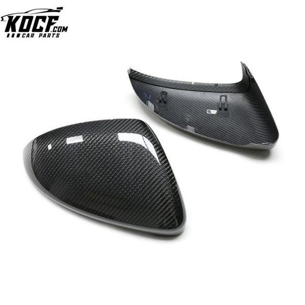 Dry Carbon Replace Mirrors For Volkswagen VW Golf 7 MK7 R GTI Carbon Fiber Side Rearview Mirror Covers