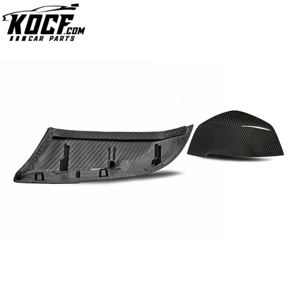 1:1 Replacement Dry Carbon Fiber Mirror Car Cover for BMW F87 M2 F20 F22 F23 F30 F31 F36 F34 1 2 3 4 Series
