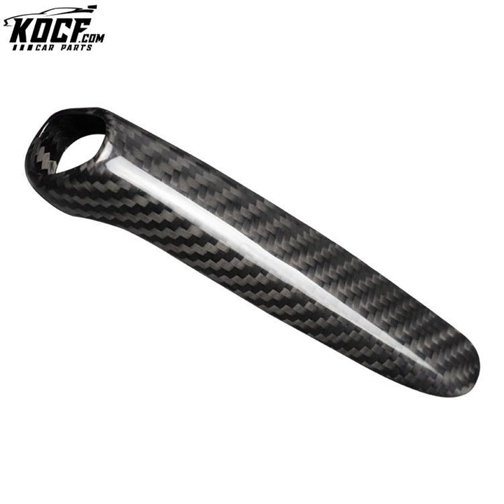 Carbon Fiber Car Interior Decoration Accessories Carbon Fiber Handbrake Cover For Honda CIVIC 2012-2016