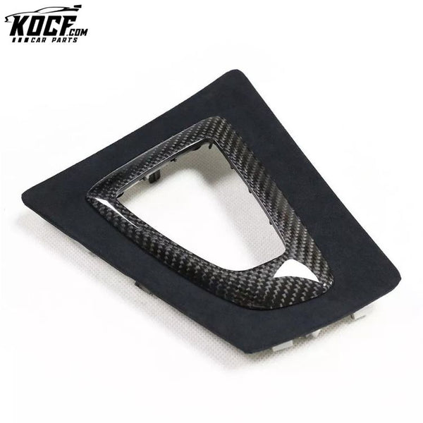 Interior Console Cover for BMW F20 F22 F23 F32 F30 F33 F36 Carbon Fiber Car Gearbox Surround Trim Replacement Type LHD Models