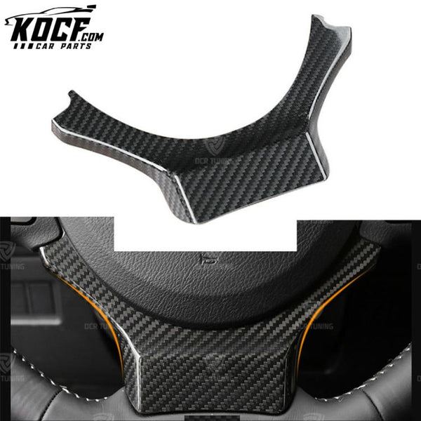 For Lexus IS300 IS250 RX300 RX330 RC NX CT200h Carbon Fiber Steering Wheel Inner Trim Interior Accessories