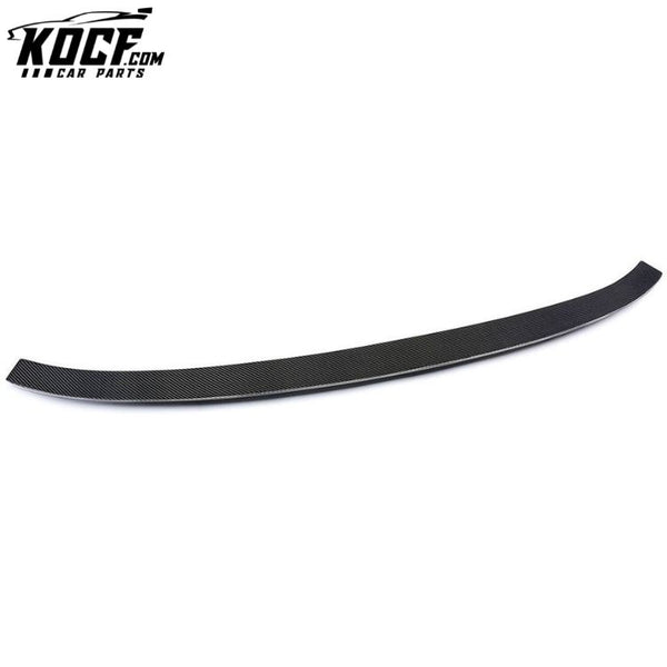 Performance Style Carbon Fiber Rear Trunk Spoiler for BMW X4 G02 X4M F98 Back Trunk Tail Wing 2018+ Middle Duckbill Lip