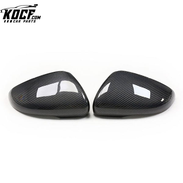 Replace Carbon Mirrors For Volkswagen VW Golf 6 GTI R20 /Golf MK6 Touran Carbon Fiber Side Rearview Mirror Covers