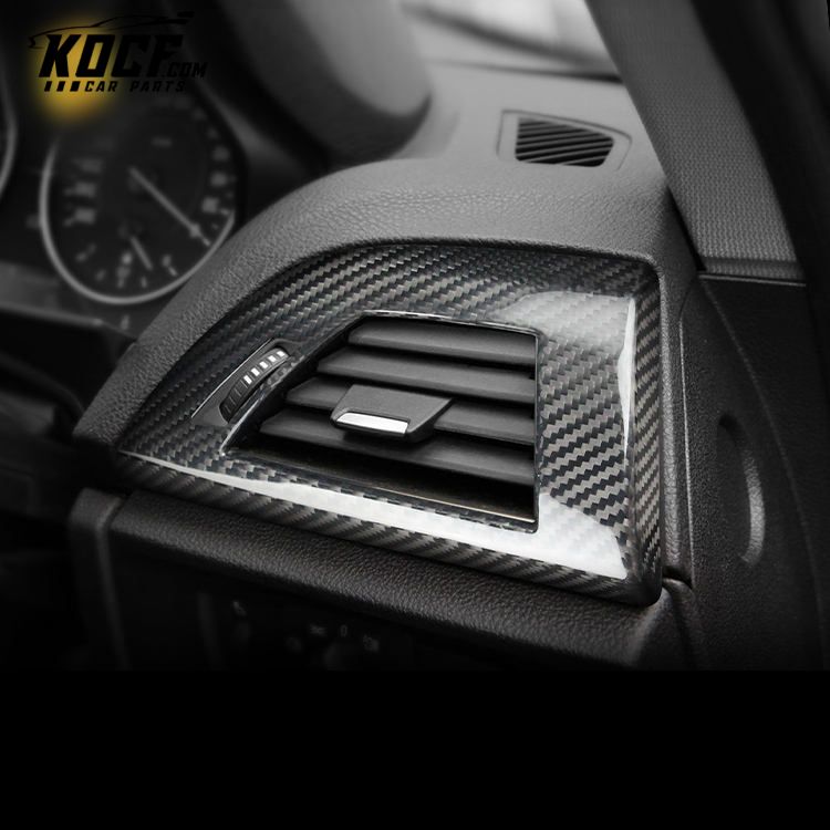 ES Car Interior Accessories F20 F21 F22 Carbon Fiber Vent Panel Frame ...