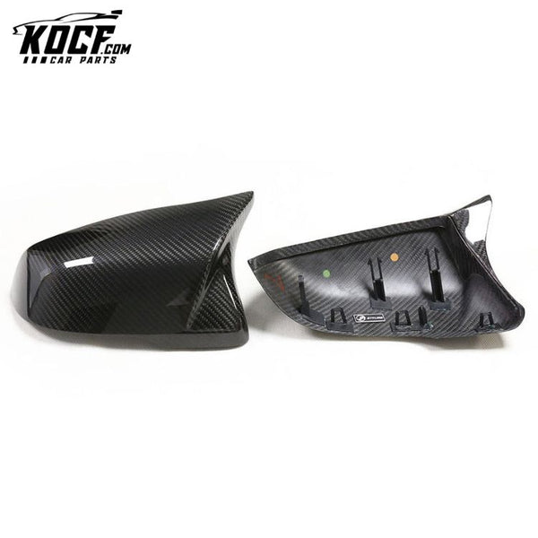 1:1 Replace Dry Carbon Mirror For BMW Z4 G29 F40 F44 F46 Fit Toyota Supra Carbon Fiber Rearview Mirror Cover