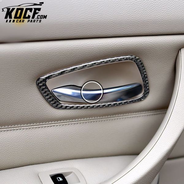 Other Interior Accessories Car Accessories Interior Decorative Carbon Fiber Car Door Handle For BMW E90 E92 2005-2012