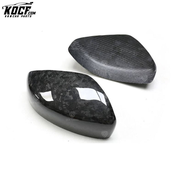 Forged Carbon Fiber Mirror Cover for Infiniti G Ser G25 G37 2009-2014 Q60 2014 REAL Prepreg CF Rearview Mirror Casing Add on