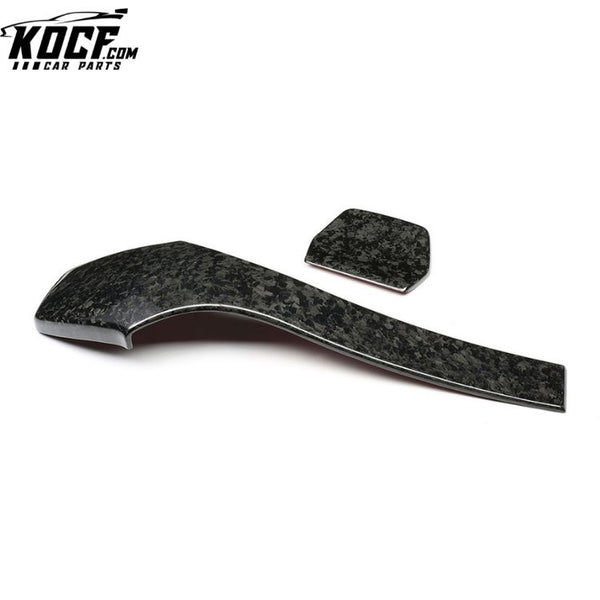 Forged Carbon Fiber Seat Back Cover For BMW F80 M3 F82 F83 M4 Crush Carbon Fiber 2014+ Interior Trims