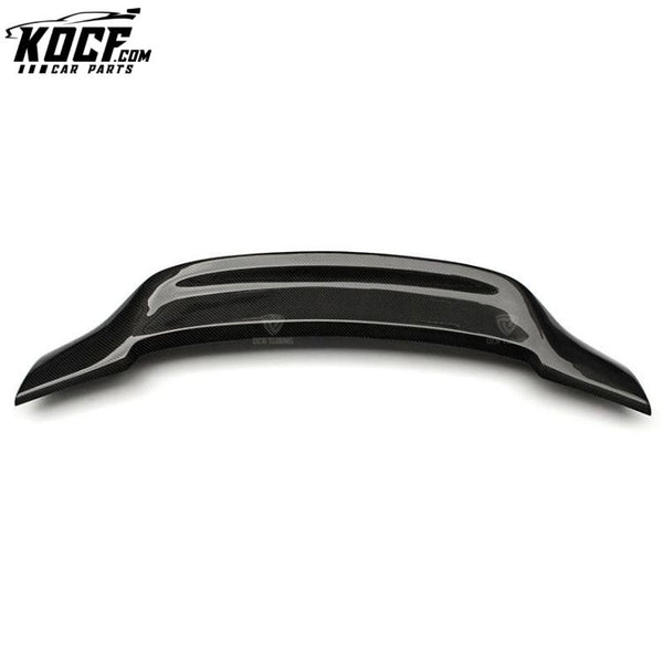 Carbon Fiber Rear Spoiler R Style for Mercedes Benz W205 C63 AMG S C180 C200 C250 C260 Sedan 4-door 2015+ Rear Trunk Boot Lip