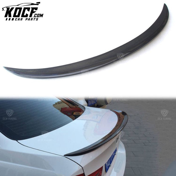 Wing Carbon Fiber Lip Rear Boot Spoiler For BMW E90 M3 Dry Spoiler 318i 320i 325i 330i Car Spoiler