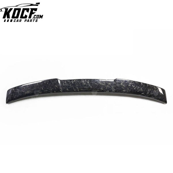 Forged Carbon Fiber Roof Spoiler for Infiniti Q50 Q50S YG Style Top Window Wing Lip 2014+ 4-Door Sedan