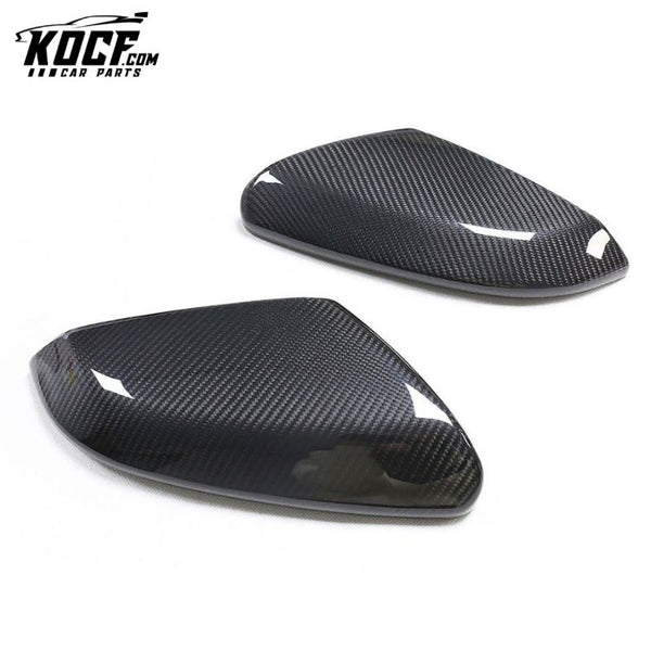 Dry Carbon Fiber Replacement For 10th Honda Civic 2016 2017 2018 2019+ Real Carbon Fiber Mirror Housing