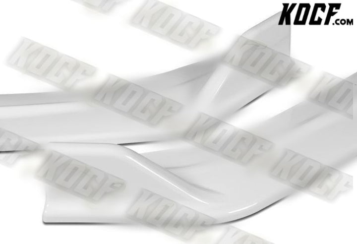 For 2013-2018 Chevrolet Malibu Painted White Front Bumper Body Kit Splitter Lip - KOCF.com - Car Parts