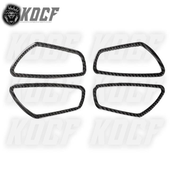 Honda Civic Door Handle Cover Trim | King Of Carbon Fiber