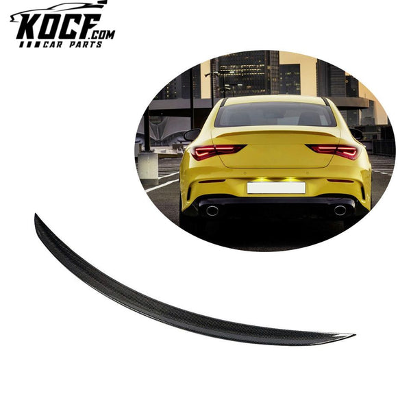 Carbon Fiber CLA35 Rear Spoiler for Mercedes Benz CLA250 CLA35 AMG Sedan 4-Door 2020