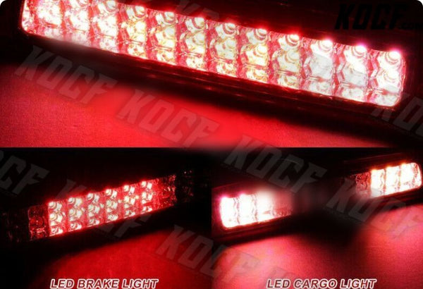 For 94-01 Dodge Ram 1500 2500 3500 Red Lens 24-LED 3RD Third Brake Stop Light - KOCF.com - Car Parts