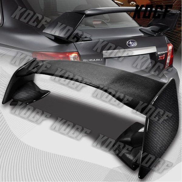 For 2008-2014 Subaru Impreza WRX Full Real Carbon Fiber Rear Trunk Spoiler Wing - KOCF.com - Car Parts