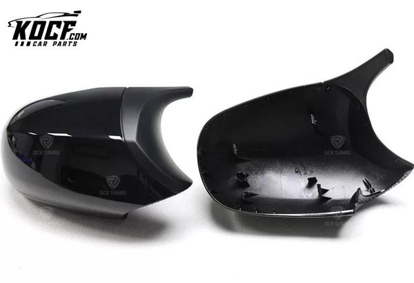 ABS Glossy Black Side Mirror Casing for BMW 3 Ser E90 E91 E92 E93 1 SER E87 E88 E82 2009-2012 LCI Facelift Rearview Mirror Cover