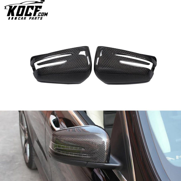 Carbon Fiber Full Replacement Door Mirror For Mercedes w246 w117 w204