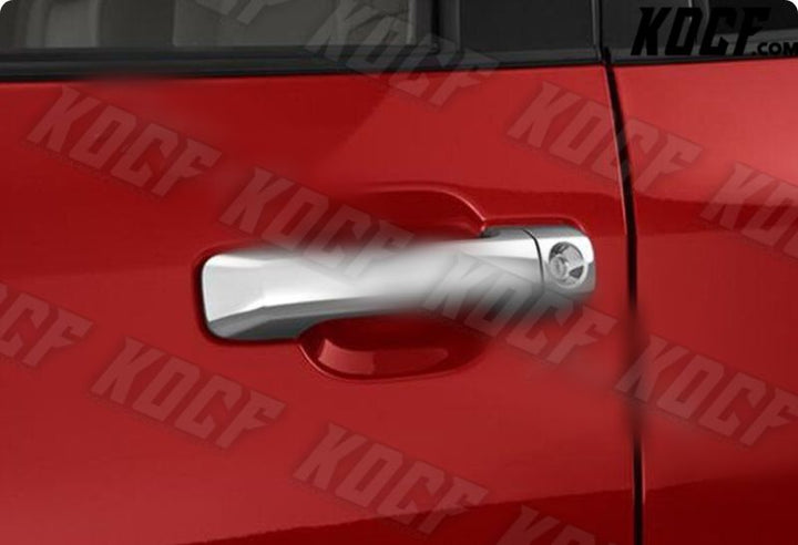 For 2007-2017 Toyota Tundra 4DR/Sedan Chrome Adhesive Door Handle Cover Cap 8Pcs - KOCF.com - Car Parts