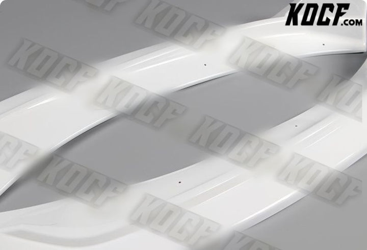 For 2017-2018 Hyundai Elantra Painted White Front Bumper Body Spoiler Lip 3PCS - KOCF.com - Car Parts