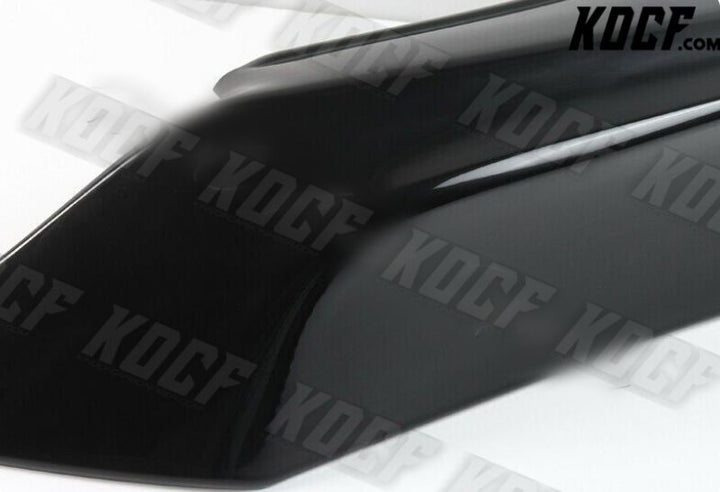 For 2013-2015 Honda Accord 4-DR HFP-Style BLK Front+Rear Bumper Spoiler Lip 4pc - KOCF.com - Car Parts