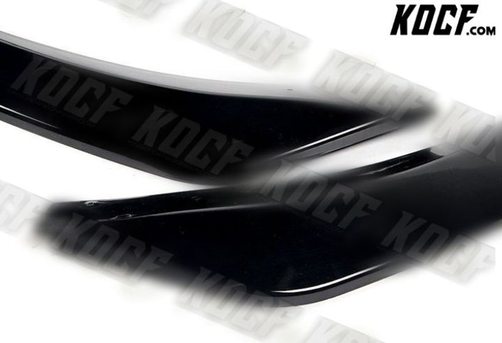 For 19-21 Mazda 3 Mazda3 JDM Painted Black Front Bumper Body Kit Spoiler Lip 3PC - KOCF.com - Car Parts