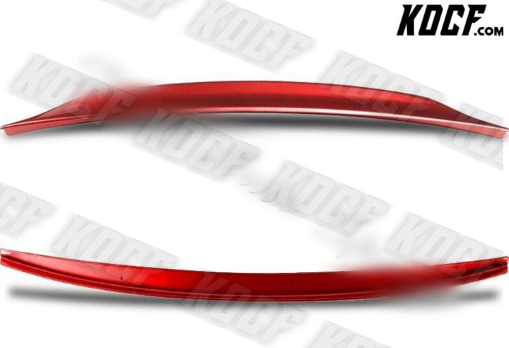 For 2008-2017 Mitsubishi Lancer EVO 10 Painted Red Rear Trunk Duck Lid Spoiler - KOCF.com - Car Parts