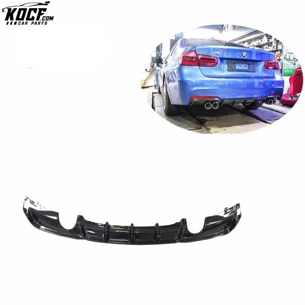 2012-2015 F30 F35 3 series M-tech MP style carbon fiber rear bumper lip diffuser for BMW F30 F35 328I 320LI 318 M-TECH