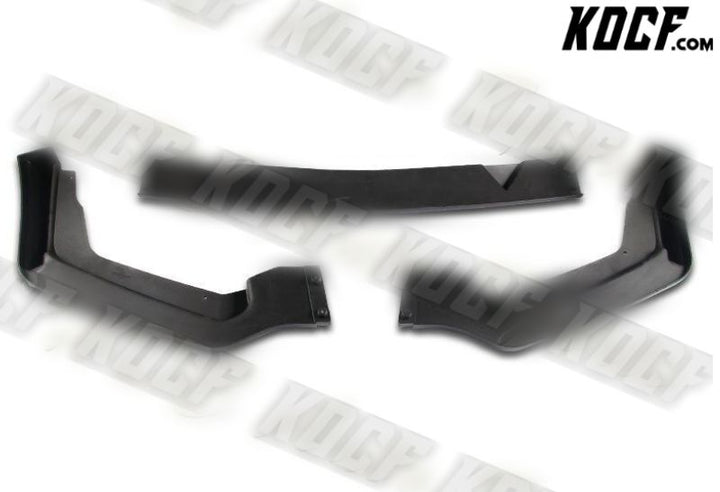 For 2014-2017 Infiniti Q50 Premium Painted Black Front Bumper Body Kit Lip 3PCS - KOCF.com - Car Parts