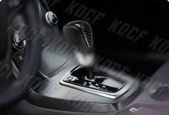 Real Carbon Fiber PVC Leather VIP Type-2 Manual MT Shift Shifter Knob Universal - KOCF.com - Car Parts