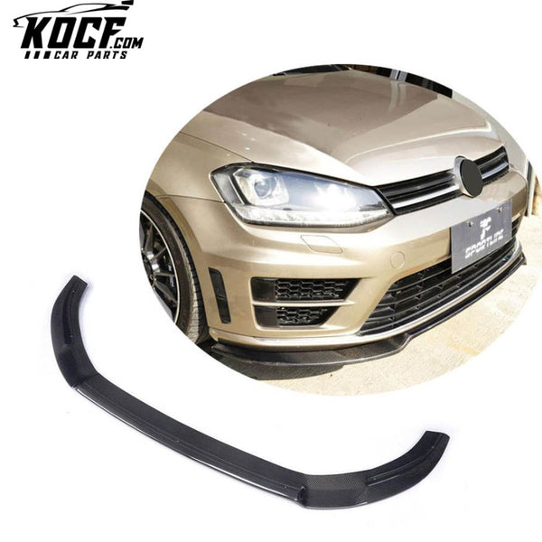 Carbon fiber Front Diffuser Lip for VW Golf 7 VII MK7