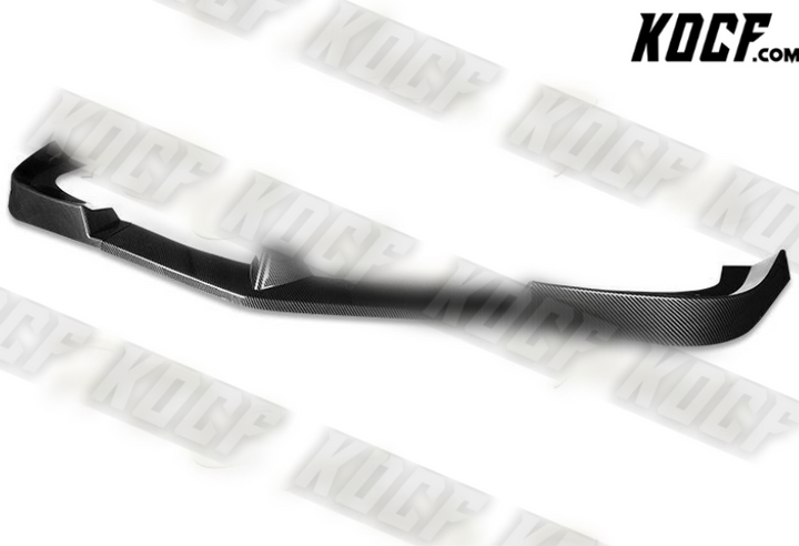 For 12-14 Mercedes C300 C350 W204 Carbon Look Front Bumper Body Splitter Lip - KOCF.com - Car Parts