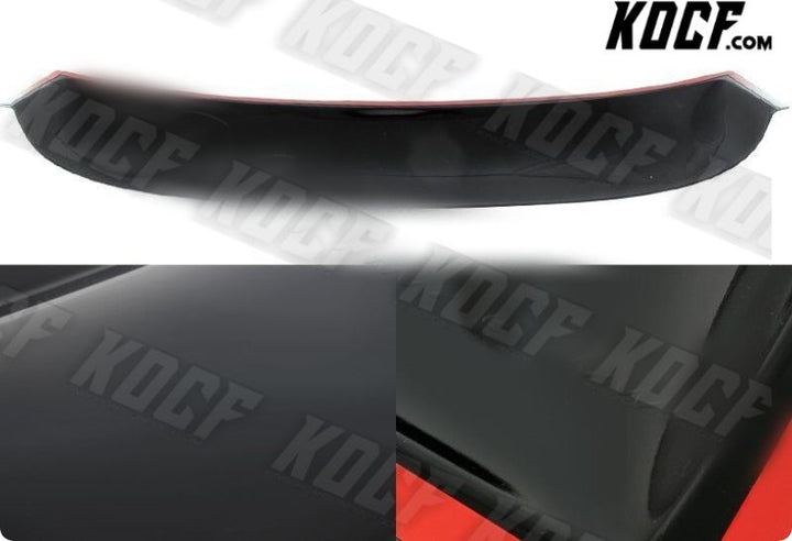 For 2006-2015 Honda Civic Sedan Black ABS Plastic Rear Window Roof Spoiler Visor - KOCF.com - Car Parts