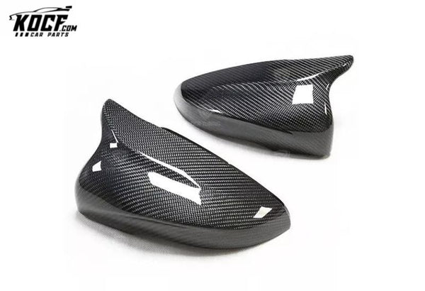 M Look Carbon Mirror Cover for Volkswagen VW Golf 6 GTI R20 /Golf MK6 Sideview Carbon Fiber Mirror Shell Replacement type