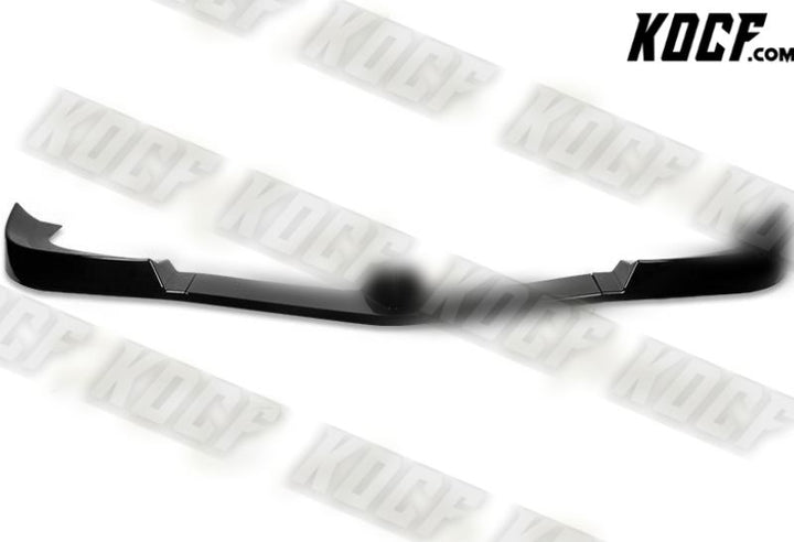 For 2012-2014 Mercedes C-Class W204 Painted Black Front Bumper Body Spoiler Lip - KOCF.com - Car Parts