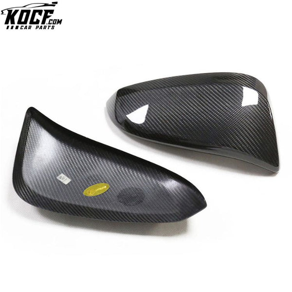 Full Carbon For TOYOTA Highlander RAV4 Noah 4Runner Dry Carbon Fiber Car Rearview Mirror Cover Exterior Accessories Mirror Shell