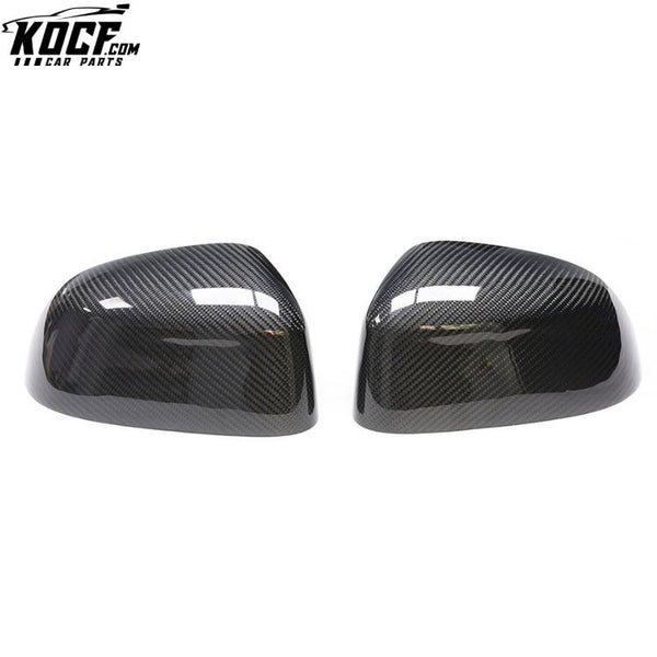 Carbon Fiber Replace Mirrors For BMW X3 G01 X4 G02 X5 G05 2018+ Carbon Fiber Rearview Mirror Cover