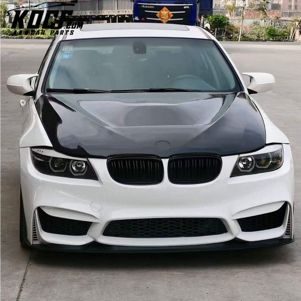 Modify Luxury E90 GTS Style Carbon Fiber Engine Hood Bonnet for BMW E90 LCI 2009-2011