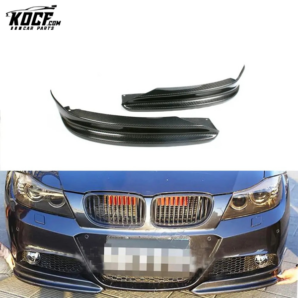 E90 M-tech Splitters Carbon Fiber Front Spoilers For BMW E90 LCI 2009