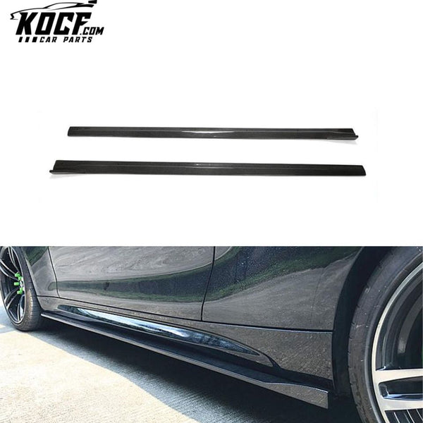 Carbon Fiber F87 M2C Side Skirts Winglet for BMW M2 Competition F87 M2 Coupe 2016-2020