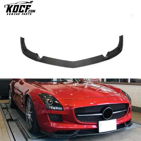 Carbon Fiber C197 Front Lip Splitter for Mercedes Benz R197 SLS AMG GT Convertible 2010-2014