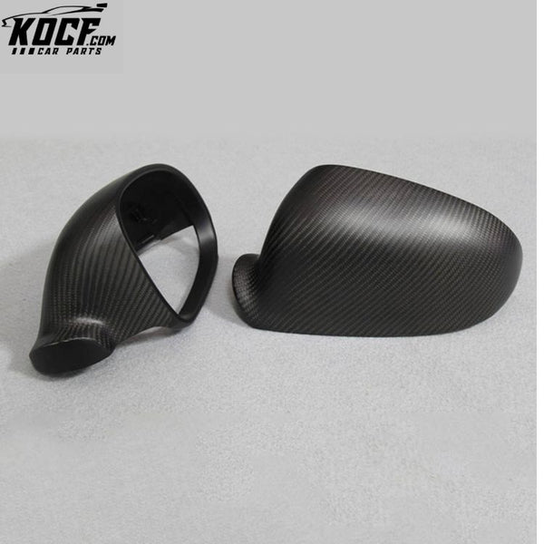 For Volkswagen VW Golf 5 MK5 GTI Matte Carbon Fiber Rearview Mirror Cover 2006-2011 Replacement Style Matte Finish